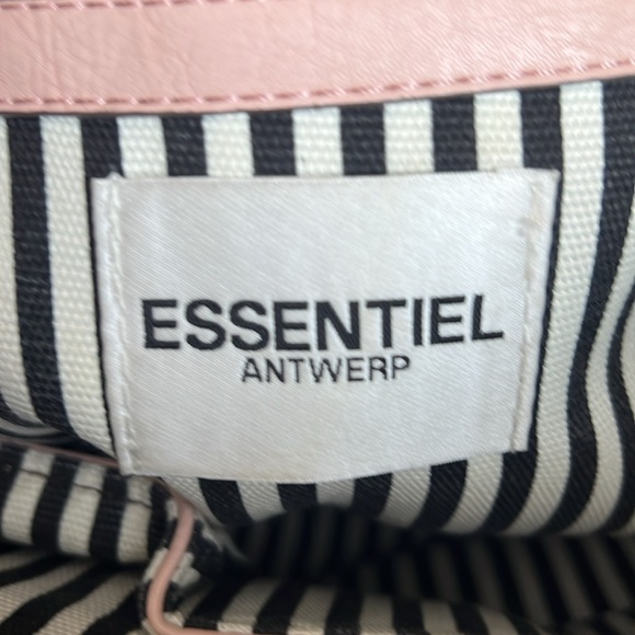 Essentiel Antwerp Tote Bag Vegan Pink Blush Large Strap Purse - Picture 11 of 14